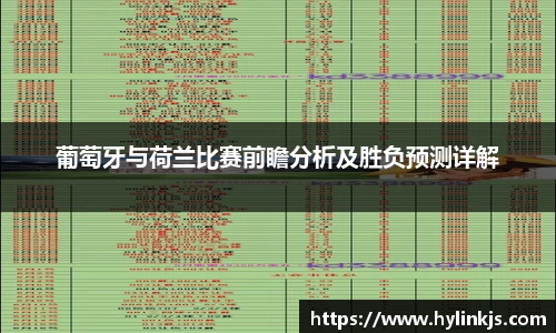 葡萄牙与荷兰比赛前瞻分析及胜负预测详解